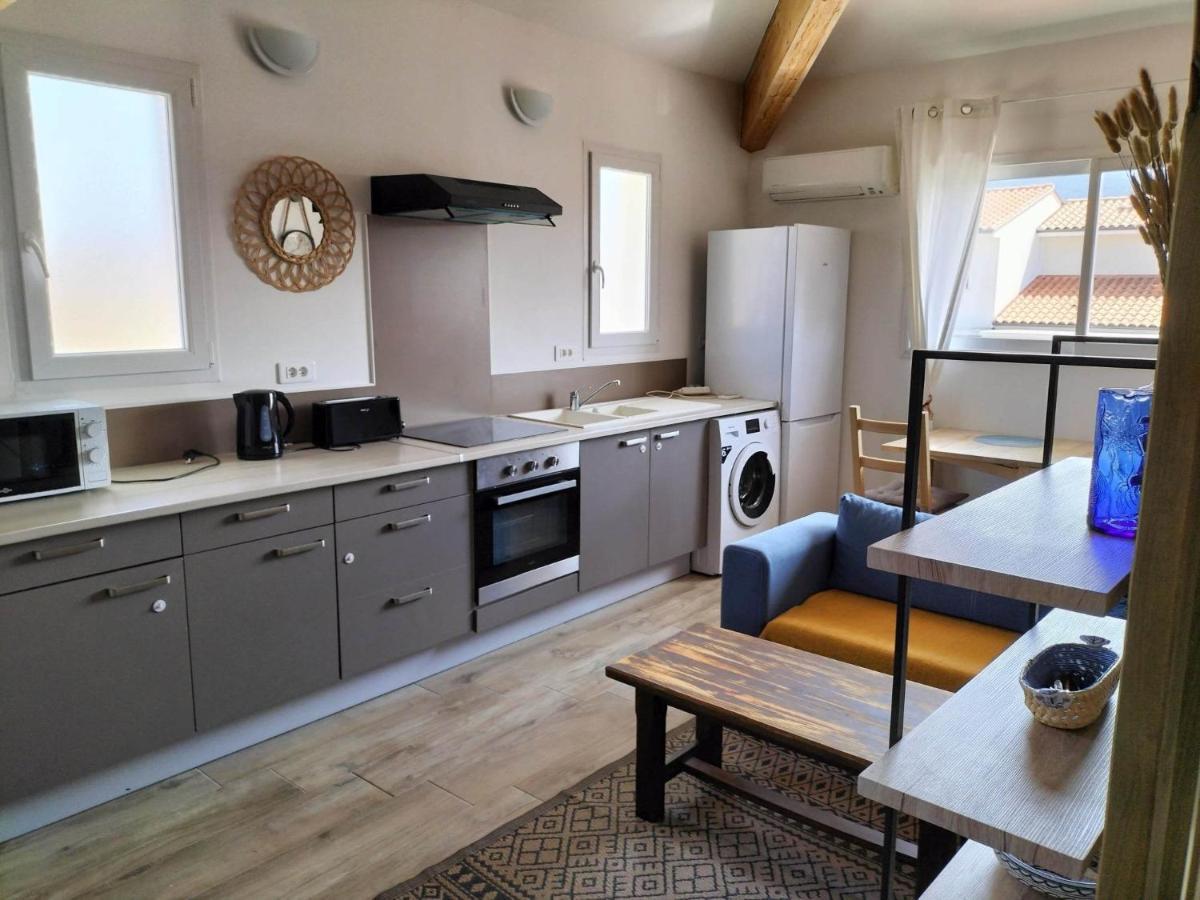 "Les Bambous" Studio Cosy Climatise Au Calme De 37 M2 Parking Gratuit A Argeles Sur Mer Exterior foto