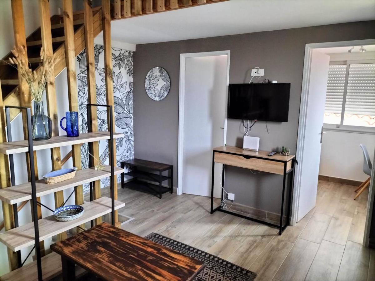 "Les Bambous" Studio Cosy Climatise Au Calme De 37 M2 Parking Gratuit A Argeles Sur Mer Exterior foto